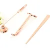 Ljustillbehör Set 3PCSlot Candle Tool Kit Candles Snuffer Trimmer Hook Stor gåva för doftljus Lovers6116191