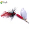 Hengjia Hold Metal Spinnerbaits Ostrze Cekiny Wędkowanie Przynęty Spinner Spoons Baits Pesca Fishing 7cm 8.4g