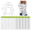 Kvinnor Striped Hoodies Multicolor Casual Långärmad Sweatshirt Kvinna Loose Autumn Printed Soft Hoodie Pullover Tops Oversize