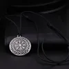 My shape Fashion SÍMBOLO DE NÓRDICO RÚNICO NÓRDICO Runas Vegvisir Pingente Colar Bússola Com Corrente Para Mulheres Homens Viking Jóias6716871