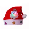 Muts/skull Caps Kerstmutsen Vrolijk Volwassen Kind Led Light Up Cap Kerstman Sneeuwpop Elanden Kinderen Hoed Kerstcadeau Dhl Verzending