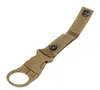 Outdoor militaire nylon webbing gesp haak waterfles houder clip edc klim carabijnhaak riem rugzak hanger kamp CCA12533 ​​100st