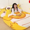 plush beanbag single bed big cartoon animal mattress cute creative bedroom sleeping mat temporary bed 9 styles KKA8083