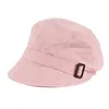 Fs mode bomull sol hatt för kvinnor sommar utomhus vikbara strand hattar blå rosa mörkgrå bred brim casual visor keps femme