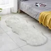 Soggiorno Tappetini in peluche Tappetini Camera dei bambini Tappeto in pelliccia sintetica Tappeto Solido Soffice morbido Shaggy Tappeto Pelle di pecora artificiale Hairy211b