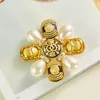 Vintage Egyptian Pharaoh Style Party Sweater Brooch Beetle Design Gold Color Fashon Brooches Brand Flower T2550