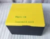 1884 Watch Original Box Papers 가죽 박스 핸드백 안함 남성 숙녀 2824 7750 Watches300i266s