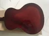 chitarra elettrica corpo cavo marrone tastiera in legno di rosa uno pickup due f jack 19 fret made in china spedizione gratuita