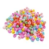 100pcslots Candy Colors Mixed Children Kids Girl Mini Bead Hair Clips Cute Barrettes Fashion Accessories8978477