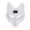 Japansk privat rävmask handmålade grandmaster av demonisk odling Wei Wuxian Fox Mask Halloween cosplay foto rekvisita