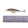 Hengjia 8colors 8.5cm 4g New minnow isca Pesqueiro Plástico Artificial isco rígido Com Treble gancho