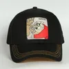 Bones De Beisebol 5 Panel Grey Cotton RAP1 Cartoon Caps Black Embroidered Hip Hop Trucker Mesh Hat60808415462135218i