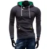 ZOGAA 2020 Men Hoodies Hip Hop Solid Cotton Pullover Casual Long Sleeves Hooded Sportswear Street Wear 4 colors