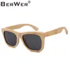 Vintage Bamboo Wooden Sunglasses Handmade Polarized Mirror Fashion Eyewear sport glasses in cork Box