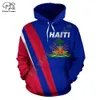 Mannen Vrouwen Haïti Caribische Zee print 3D Hoodies Grappige land vlag Sweatshirt Mode Capuchon Lange Mouw unisex harajuku Trui 29536819