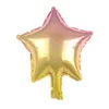 2020 10 tum fempekade stjärna folie ballonger fast färg 14 färger baby shower bröllop barn födelsedagsfest dekorationer barn ballonger