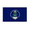 Faixa militar americana Bandeira do exército dos EUA 3 x 5 pés 90 x 150 cm 100% poliéster