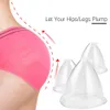 Butt lifting machine vacuum therapy massage body shaping breast pump cup for enlargement bust enhancer