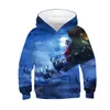 새로운 어린이 크리스마스 옷 디지털 인쇄 스웨터 어린이 039S 후드가있는 캐주얼 스웨터 가을 겨울 스포츠 어린이 039S BA7848263