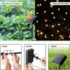 EDISON2011 100LED/200LED Solar String Light Geüpgraded zonnepaneel met Remote Garden Christmas Tree Fairy Tale Festival Lighting Decora