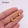 Boucles d'oreilles 24K couleur or boucles d'oreilles rondes pour femmes filles bijoux cadeaux de mariage africains S Arabia cerceaux pircing earings7337519