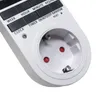 Elektronisk Digital Timer Switch EU FR BR Plug Kök Timer Outlet 230V 50Hz 7 Dag 12/24 timmar Programmerbar Timing Socket