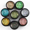 Gel Vernis À Ongles Bling Glitter Diamant Vernis Hybride 5 ML Nail Art Gel Peinture Ensemble Pour Manucure Semi permanent Base top Gel Lak