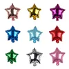 2020 10 Inch Five-Pointed Star Foil Balloons Solid Color 14 Colors Baby Shower Wedding Children'S Birthday Party Decorations Kids Balloons