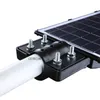 Integrerad Solar Street Lamp 30W 60W 90W Radarrörelsesensor utomhusbelysningstid och fjärrkontroll IP67 Vattentät trädgårdsväggljus för Plaza Yard Yard