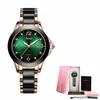 2020 Sunkta Brand Moda Watch Kobiety Luksusowy Ceramiczny i Stopowy Bransoletka Analog Wristwatch Relogio Feminino Montre Relogio Clock