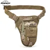 Sac de jambe tactique outil de chasse en plein air sac de cuisse sac de taille d'équitation de moto pour la randonnée Camping cyclisme