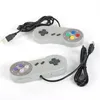 USB Fiş Kablolu Kolu Kontrolörleri Joysticks Gamepads Oyunları Oyuncu Aksesuarları SNES Handheld Retro Oyun Kutusu Konsolları için