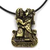 Couple d'amoureux Vikings sur les Runes Viking, amulette Talisman, pendentif collier pour femmes et hommes, bijoux cadeaux de noël 2020, 324D