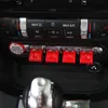 Red Central Control Start Navigation Button Cover For Ford Mustang 15+ Interior Accessories