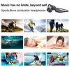 K7 étanche lecteur MP3 natation sans fil Bluetooth écouteurs Sport casque à Conduction osseuse courir plongée écouteurs avec Microphone