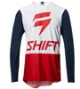 Shift Jersey MX Мотокросс Байк OffRoad ATV MTB Мужская экипировка Быстросохнущая футболка с длинным рукавом Мотоциклетная одежда1675370