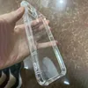 Stoßfeste Handyhüllen für iPhone 14 13 12 11 Pro Max Xs XR X SE 7 8 plus klare transparente weiche TPU-Rückseite