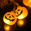 16LED Halloween Kürbis Spinne Bat Schädel String Beleuchtung Lampe DIY Hängende Horror Halloween Dekoration für Home Party Supplies
