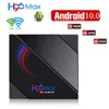 H96 MAX H616 Allwinner Android 10.0 TV Box 2.4g5g wifi bt4.0 Smart Set topBox Lettore multimediale 2g 16g/4g 32g/4g 64g