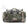 Camo Tactical Bag Vattentät Militär midja Pack Molle Outdoor Pouch Bag Camping Vandring Slitstarka Ryggsäck Resor Sportväskor Cyz2762 50pcs