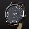 Yazole Fashion Business Classic Simple Men Watches Leather Strap Quartz Wrist Watch Relogio Masculino 279