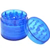 50mm Plastic Herb Grinder Smoking Tobacco Grinders Spice Crusher Hand Crusher Color Randomly for Dry Herbs Cigarette Crushers