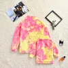 2021 New Mother And Daughter Matching Clothes Spring And Autumn Sports Leisure Suits Long Sleeve Printing Cotton Tops Coats Pajamas Outfits