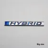 HYBRID Emblem Sticker Car Body Decoration Nameplate Auto Logo Badge Decal For Honda Accord Hyundai Toyota Lexus293G