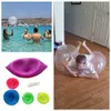 نفخ الكرة فقاعة الكرة لعب بالون شفافة للأنشطة في الهواء الطلق للأطفال TPR تهب بالون بركة سباحة الملحقات