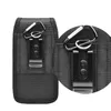 Korthållare Nylon Belt Clip Universal mobiltelefonfodral Läderpåse för iPhone Samsung Moto LG midja Pack Bag Flip Holster Moblie3389244