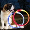 Rechargeable Pet Dog Collar Night Safety LED Light Clignotant Glow in the Dark Dog Pet Leash Collier de chien Clignotant Collier de sécurité HHC2109