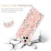 Double Layer Patterns 3D Cherry Blossom Durable Cases For iPhone 12 Mini 11 Pro XS MAX XR X 8 7 Plus SE2020 Phone Cover