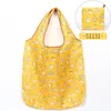 2020 Portable Folding Mini Shopping Bag Eco Friendly Ladies Foldbar Reusable Tote Bag Travel Shoulder Livsmedelsaffär