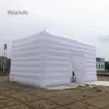 Éclairage extérieur gonflable cube tente 8 m de long personnalisé couverture jardin blanc pop up chapiteau structure maison pour publicité événement A246h